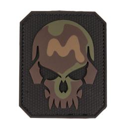 Morale patch t&ecirc;te de mort grand format Mil-Tec 3D PVC - Autre