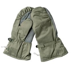 Moufles grand froid Mil-Tec type Bundeswehr en coton - Vert olive / 10