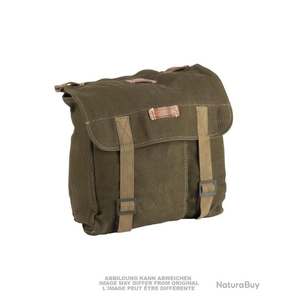 Musette en toile de l'arm�e roumaine d'occasion - Vert olive