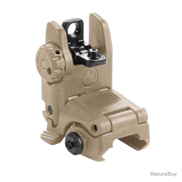 Organe de vis�e arri�re de secours Magpul MBUS r�glable - Gris