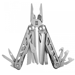 Outil multifonctions 14 en 1 Pentagon Gunnar pinces - Argent