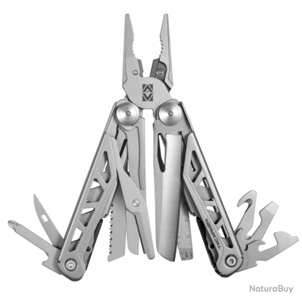Outil multifonctions 14 en 1 Pentagon Gunnar pinces - Argent