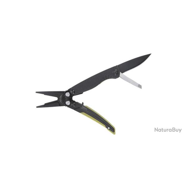 Outil multifonctions SOG Aegis MT Black Moss - 5 fonctions - Noir et vert