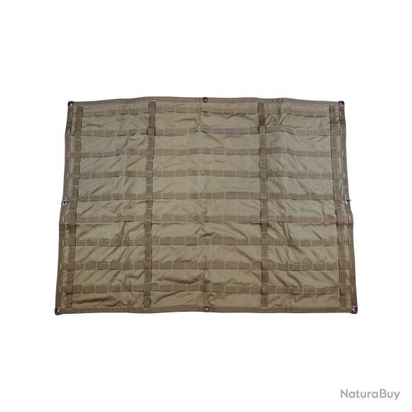 Panneau MOLLE Arktis W194 SMOC OPS souple pour affichage - Coyote