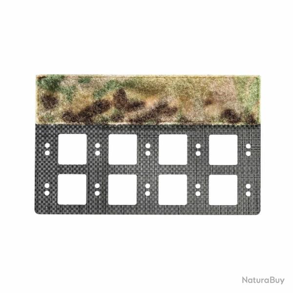 Panneau MOLLE horizontal escamotable Frog Pro en Tegris - Noir