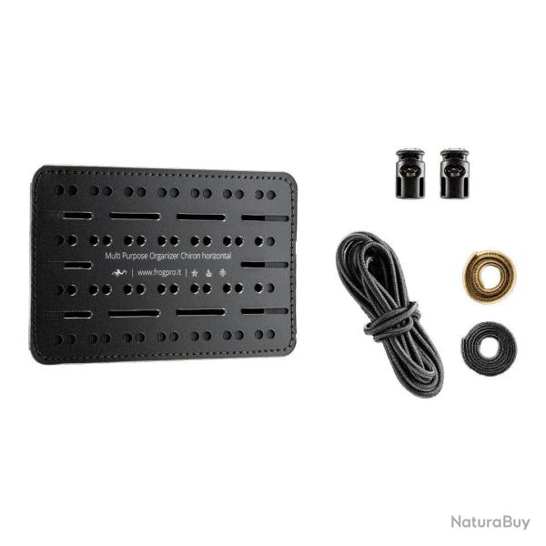 Panneau organisateur Chiron horizontal Frog Pro - Noir/coyote