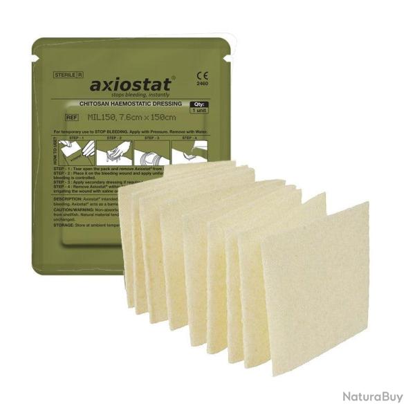 Pansement h�mostatique Axiostat Z-Fold 100 % chitosane - Autre / 8 x 150 cm