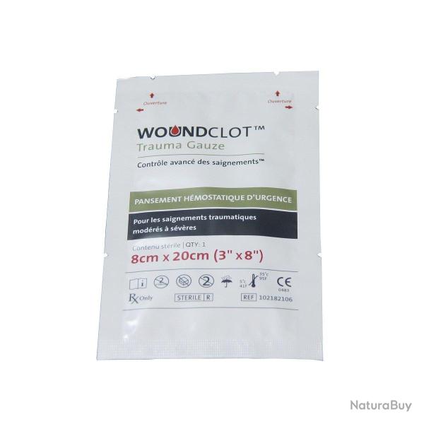 Pansement h�mostatique WoundClot Trauma 8 x 20 cm dispositif - Autre