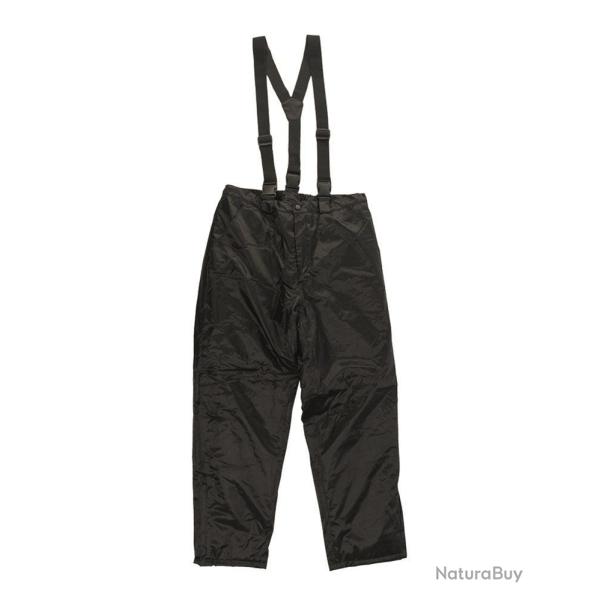 Pantalon chaud Mil-Tec en polyester enduit PVC garni 160 g/m� - Noir / S