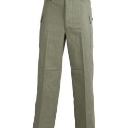 Pantalon de campagne type US Mil-Tec en coton serg&eacute; - Vert olive / L