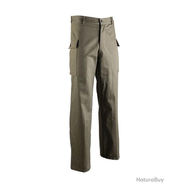 Pantalon de campagne type US Mil-Tec en coton serg� chevrons - Vert olive / S