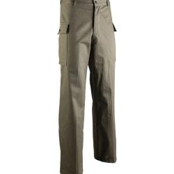 Pantalon de campagne type US Mil-Tec en coton serg&eacute; chevrons - Vert olive / XL