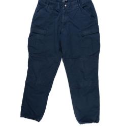 Pantalon de combat d'intervention de coupe cargo, surplus d&eacute;j&agrave; - Bleu marine