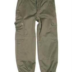 Pantalon de combat fran&ccedil;ais F1/F2 en coton-polyester, lot de 20 - Vert olive