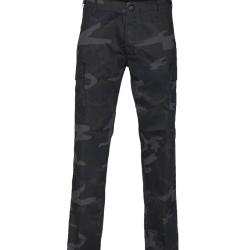 Pantalon de combat Mil-Tec Straight Cut en polyester-coton - Noir / XL
