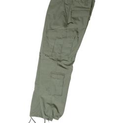 Pantalon de combat Mil-Tec type ACU en coton ripstop avec huit - Vert olive / L