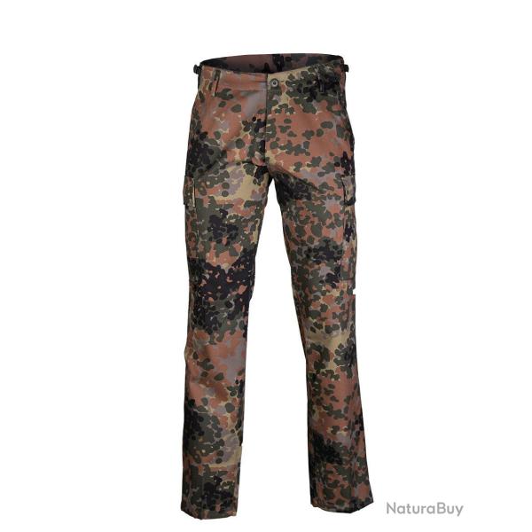 Pantalon de combat Mil-Tec type BDU en polyester-coton 80/20 - Vert olive / M