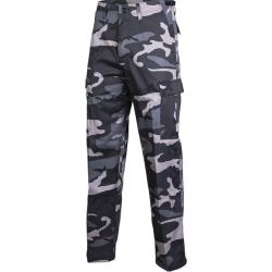 Pantalon de combat Mil-Tec type BDU Ranger coupe droite - Dark Camo / XXL