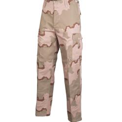 Pantalon de combat Mil-Tec US Ranger type BDU en polyester - Desert Camo / S