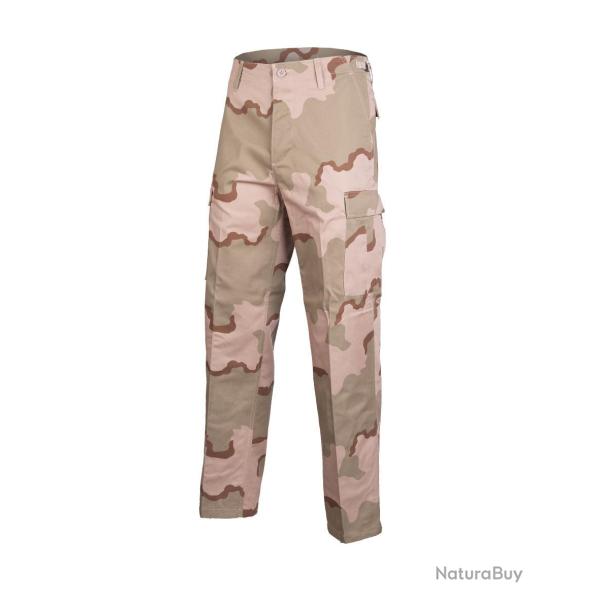 Pantalon de combat Mil-Tec US Ranger type BDU en polyester - Desert Camo / S
