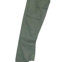 Pantalon de combat Teesar US BDU en coton ripstop 220 g/m&sup2; - Vert olive / M