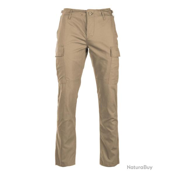 Pantalon de combat type BDU Teesar en coton ripstop - Beige / M