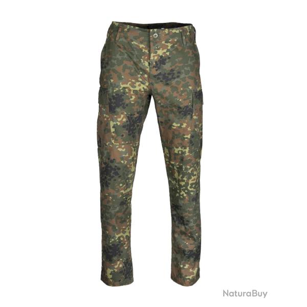 Pantalon de combat type BDU Teesar en coton ripstop - Flecktarn / M
