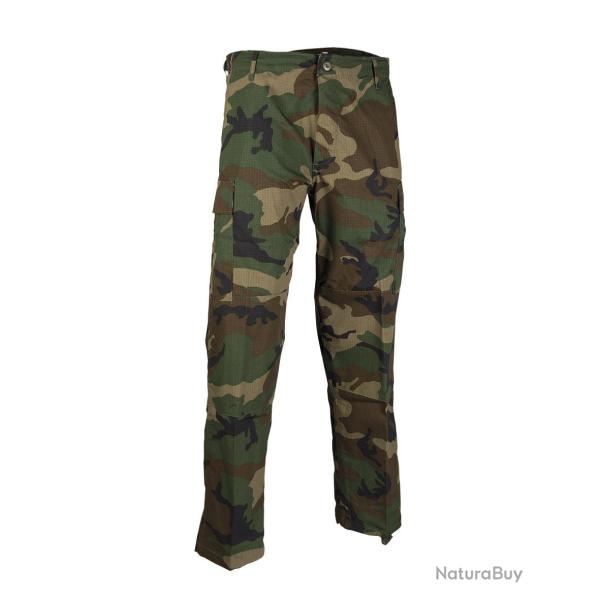 Pantalon de combat type BDU Teesar ripstop coton 220 g/m� - Woodland / XXL