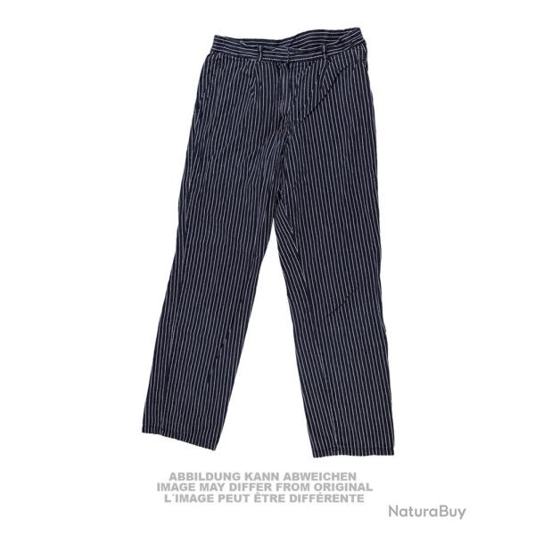 Pantalon de personnel de restauration Bundeswehr en toile d'occasion - Camo sombre