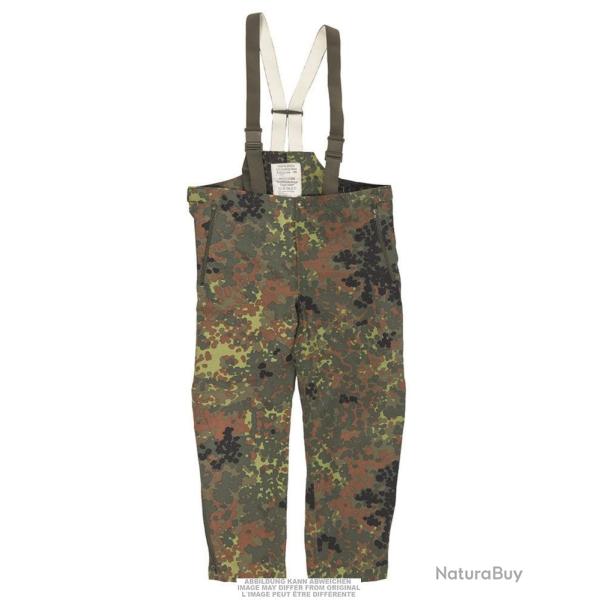 Pantalon de pluie Bundeswehr � lamin� d'occasion, lot de 5 - Flecktarn