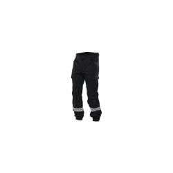 Pantalon de s&eacute;curit&eacute; priv&eacute;e GK Safetek &agrave; bandes - Noir / 48