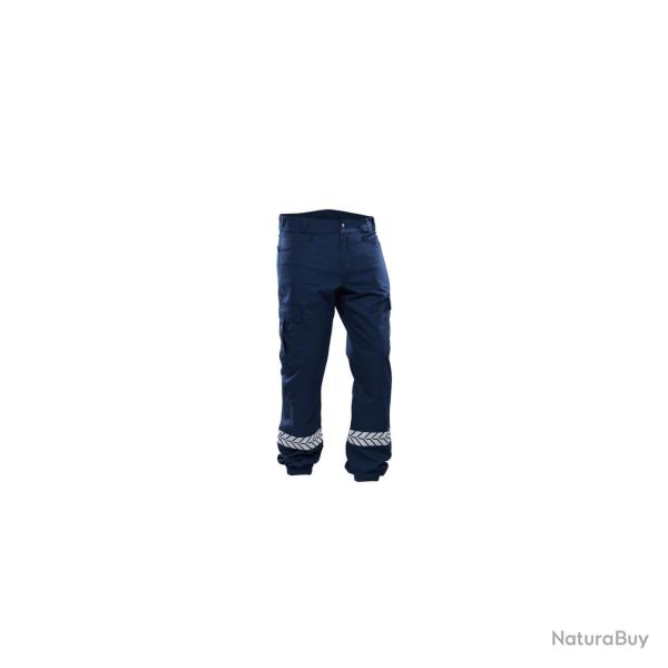 Pantalon de s�curit� priv�e GK Safetek � bandes - Marine / 36