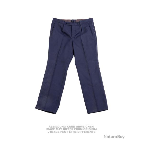 Pantalon de service de la marine est-allemande d'occasion, lot de 5 - Bleu