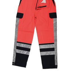 Pantalon de service de secours Bundeswehr d'occasion, lot de 5 - Orange