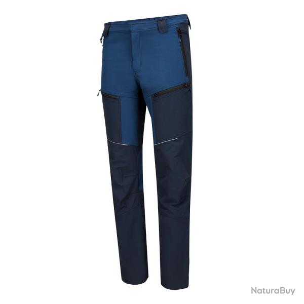 Pantalon de travail Haix Flextreme extensible nylon �lasthanne - Bleu marine / Bleu / 58