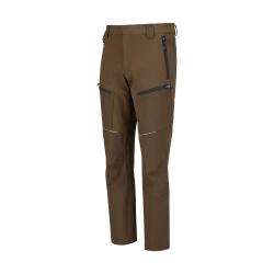 Pantalon de travail Haix Flextreme extensible nylon &eacute;lasthanne - Marron / Bois / 27