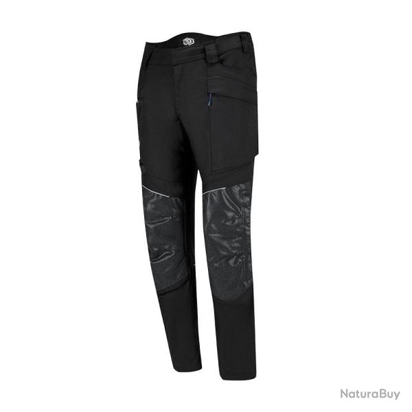 Pantalon de travail Haix Work Pants CORDURA COOLMAX poches - Noir / 56