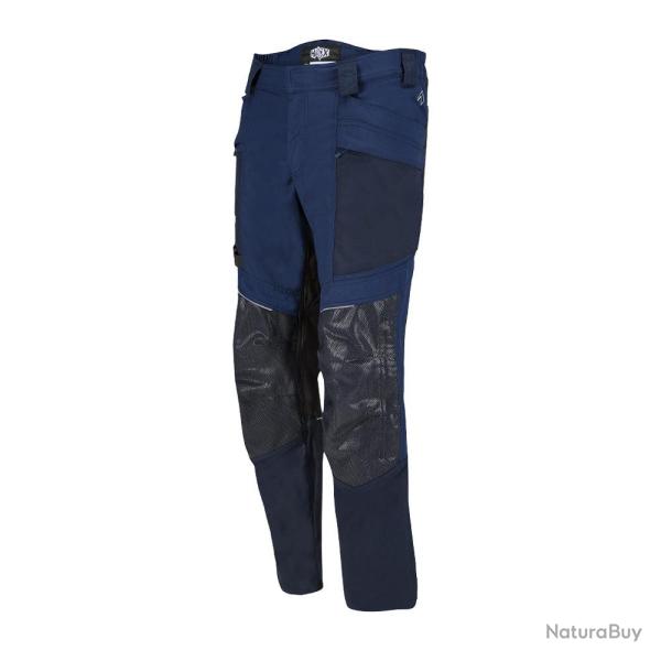 Pantalon de travail Haix Work Pants CORDURA COOLMAX poches - Bleu marine / Bleu / 48