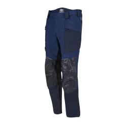 Pantalon de travail Haix Work Pants CORDURA COOLMAX poches - Bleu marine / Bleu / 98