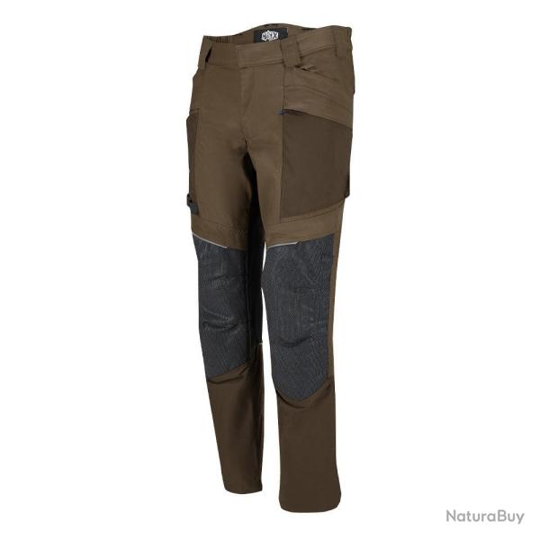 Pantalon de travail Haix Work Pants CORDURA COOLMAX poches - Marron / Bois / 60