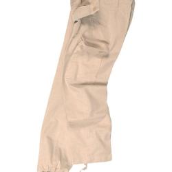 Pantalon en moleskine de coton Mil-Tec pour enfant pr&eacute;lav&eacute; - Beige