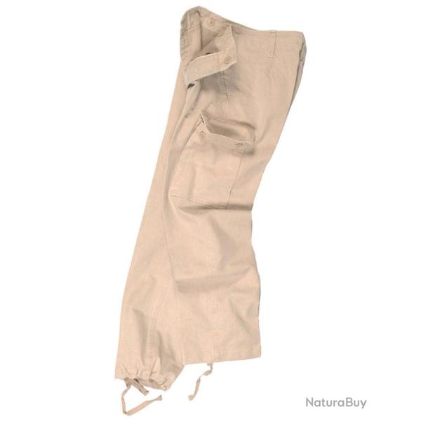 Pantalon en moleskine de coton Mil-Tec pour enfant pr�lav� - Beige
