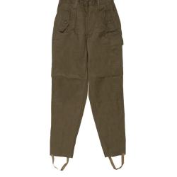 Pantalon f&eacute;minin de l'arm&eacute;e tch&egrave;que, coupe ancienne, stock - Vert olive