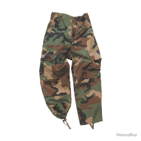Pantalon Mil-Tec BDU Enfant - Noir / 3XL