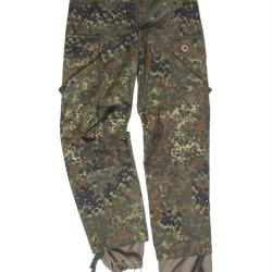Pantalon Mil-Tec Kommando en ripstop coton polyester genoux - Flecktarn / L