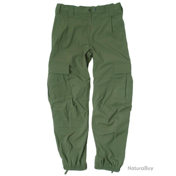 Pantalon tactique Mil-Tec Softshell Gen. III niveau 5 en nylon - Vert olive / M