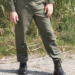 Pantalon tactique type Bundeswehr Mil-Tec en moleskine coton - Vert olive / 3
