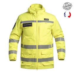 Parka A10 Equipment Hardshell S&Eacute;CU-ONE WF 150 haute visibilit&eacute; - Jaune / S