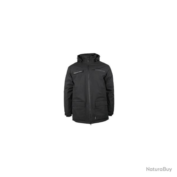Parka de s�curit� priv�e GK Safetek matelass�e imperm�able - Noir / M
