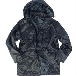 Parka Dubon Mil-Tec en polyester enduit PVC - Bleu marine / M